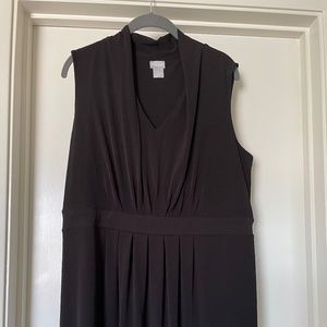 Chico's Size 3 Black Maxi Dress